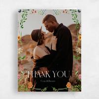 Green Wedding Thank You - Merryton Photo