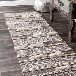 Hand Loomed Chevron Liles Runner