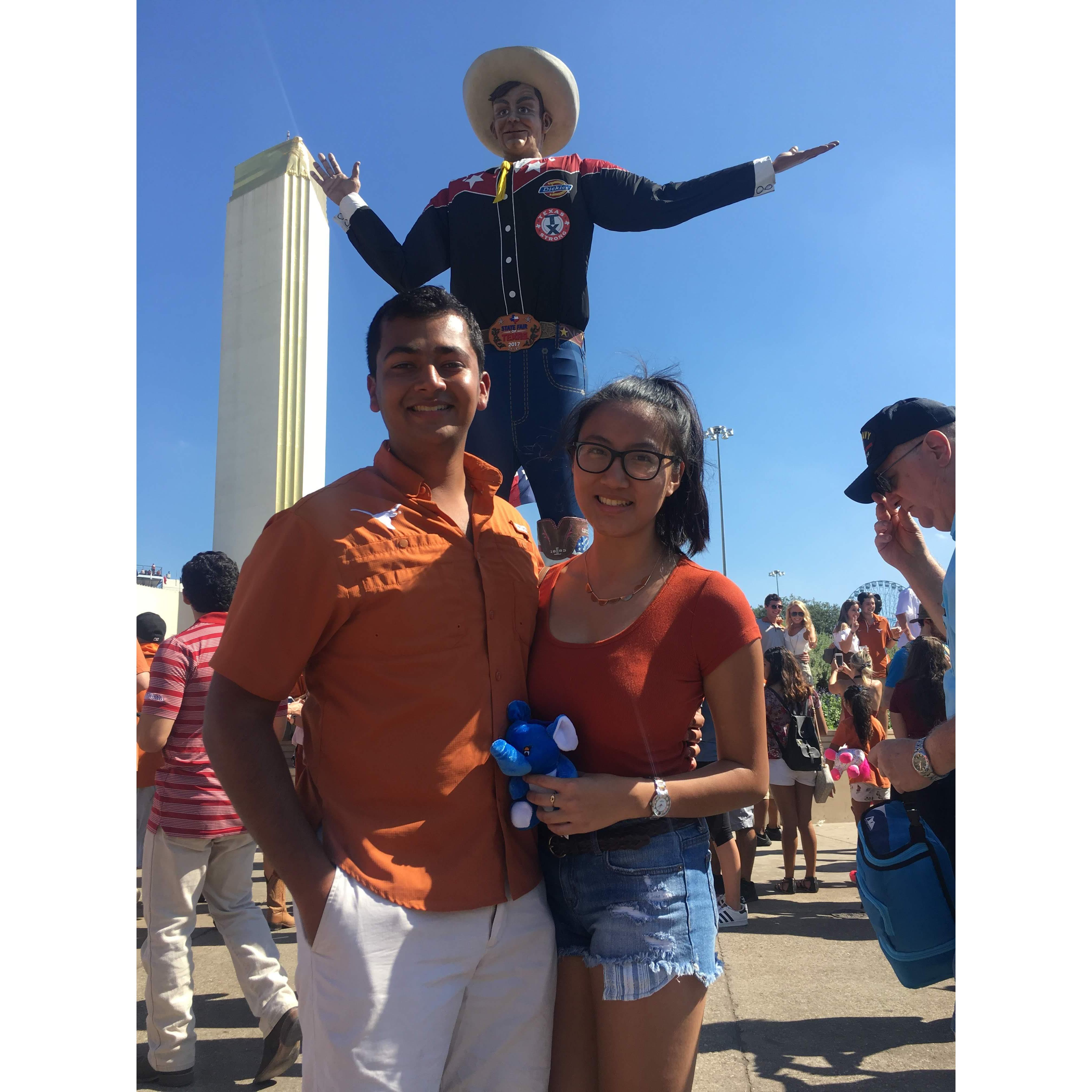Our first visit to the Texas State Fair!