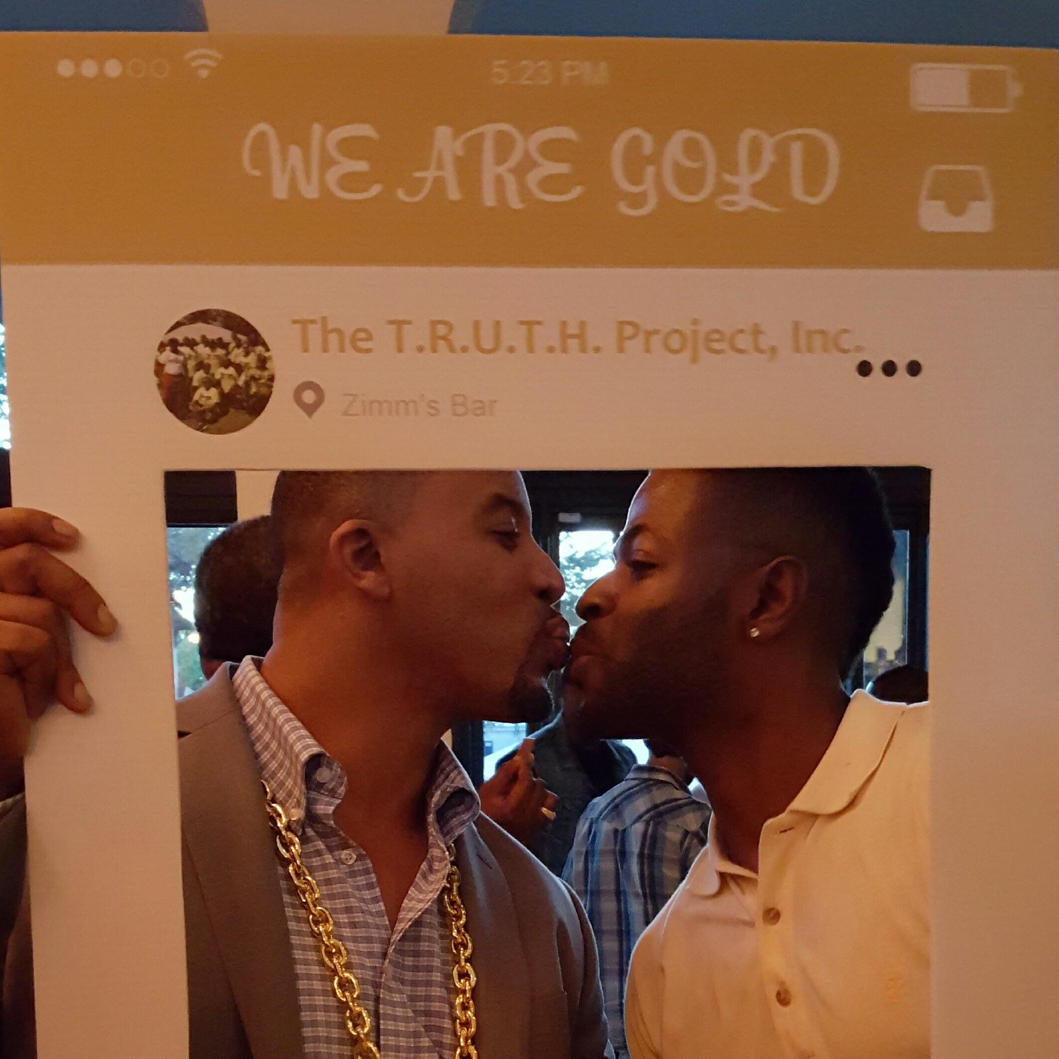 Loving on each other at The Truth Project event
