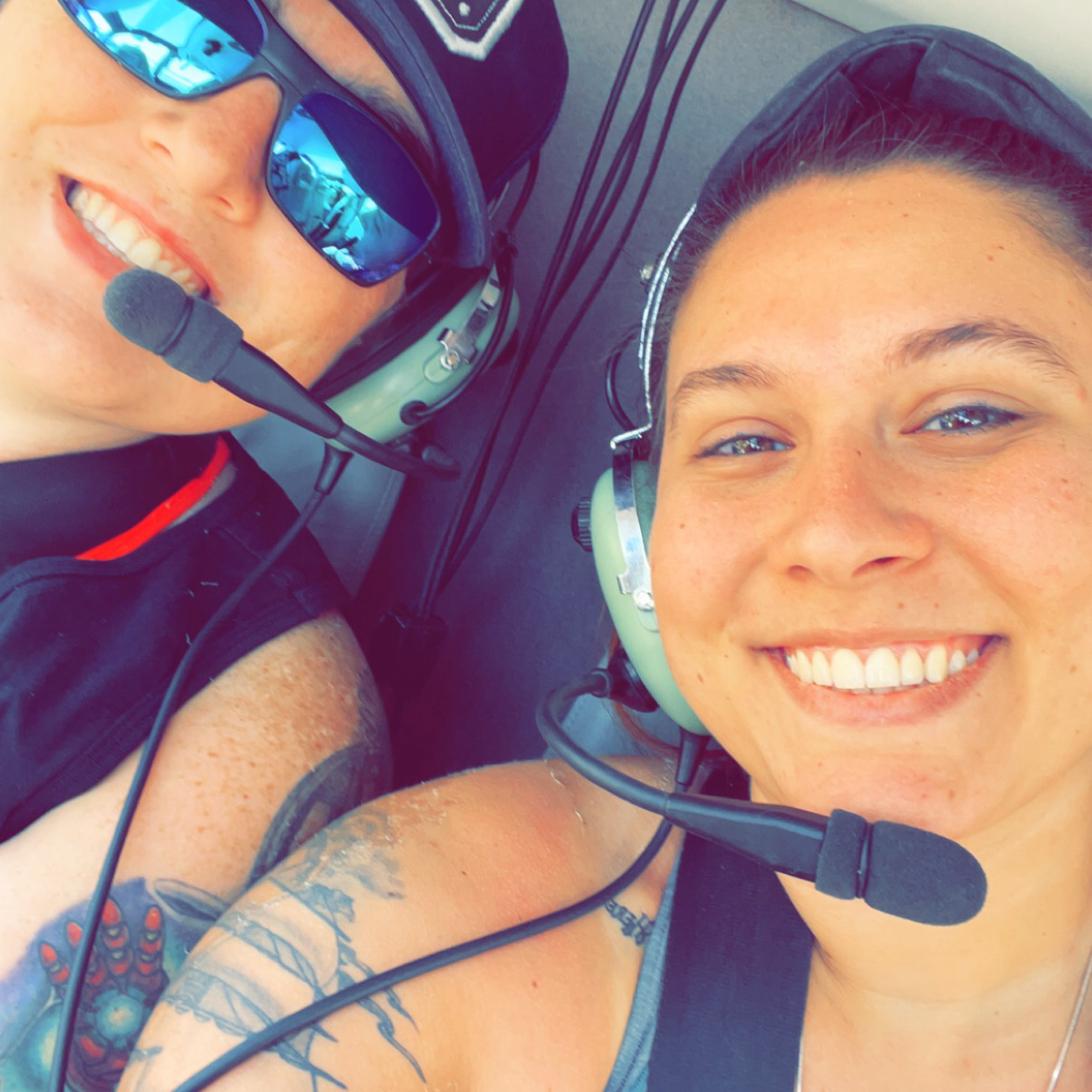 First helicopter ride together!