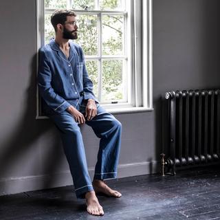 Men's Linen Pajama Set