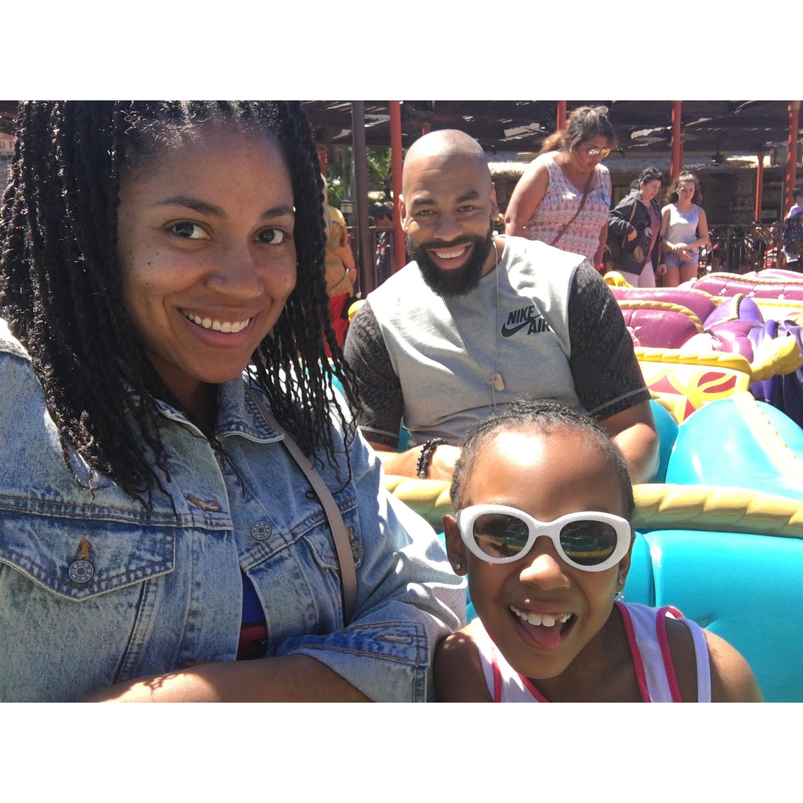 First family vacation! Welcome to Magic Kingdom!