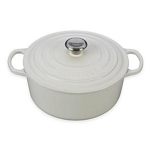 Le Creuset® Signature 5.5 qt. Round Dutch Oven in White