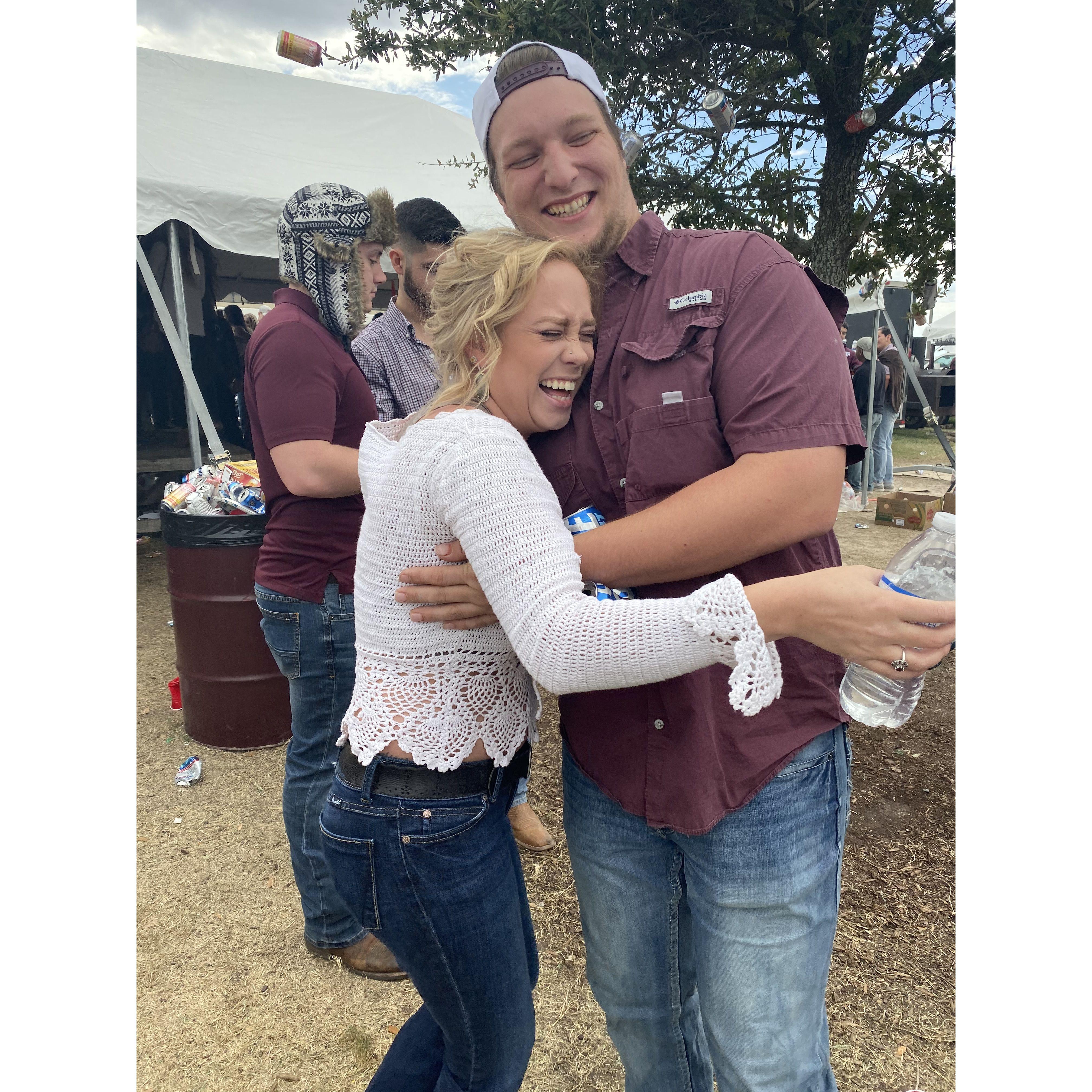 Tailgating in College Station
