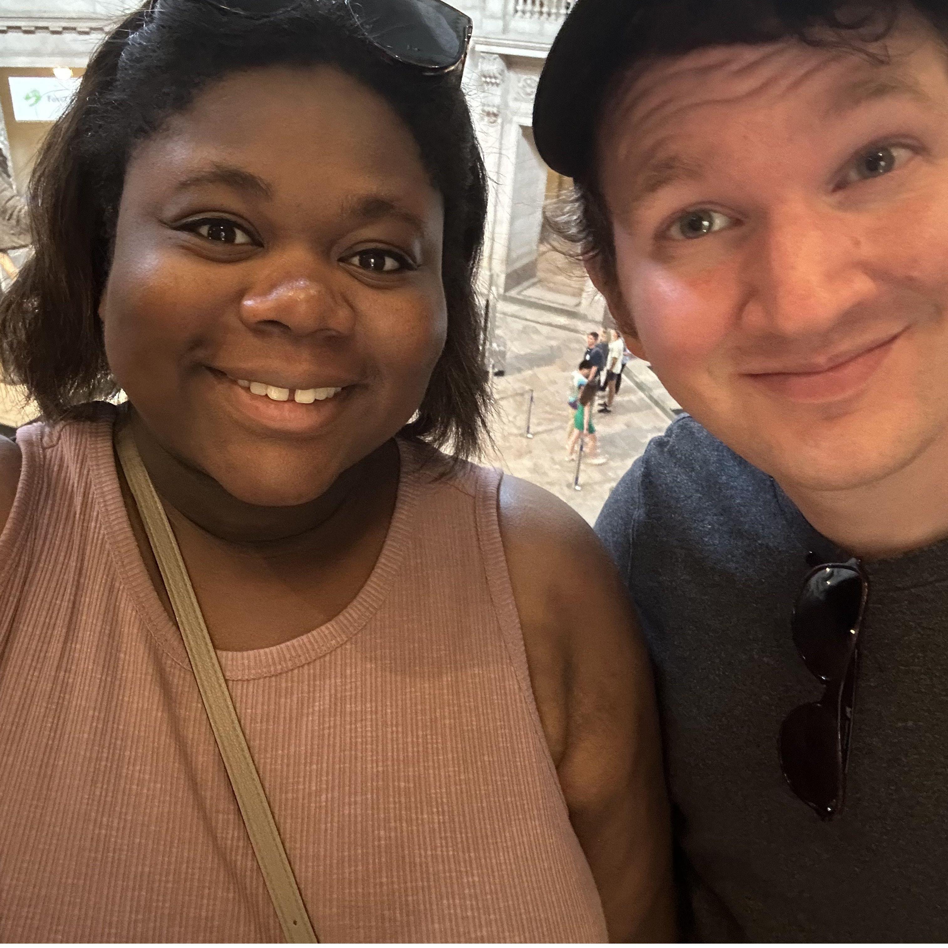 Went the Museum of Natural History for Deb's Birthday