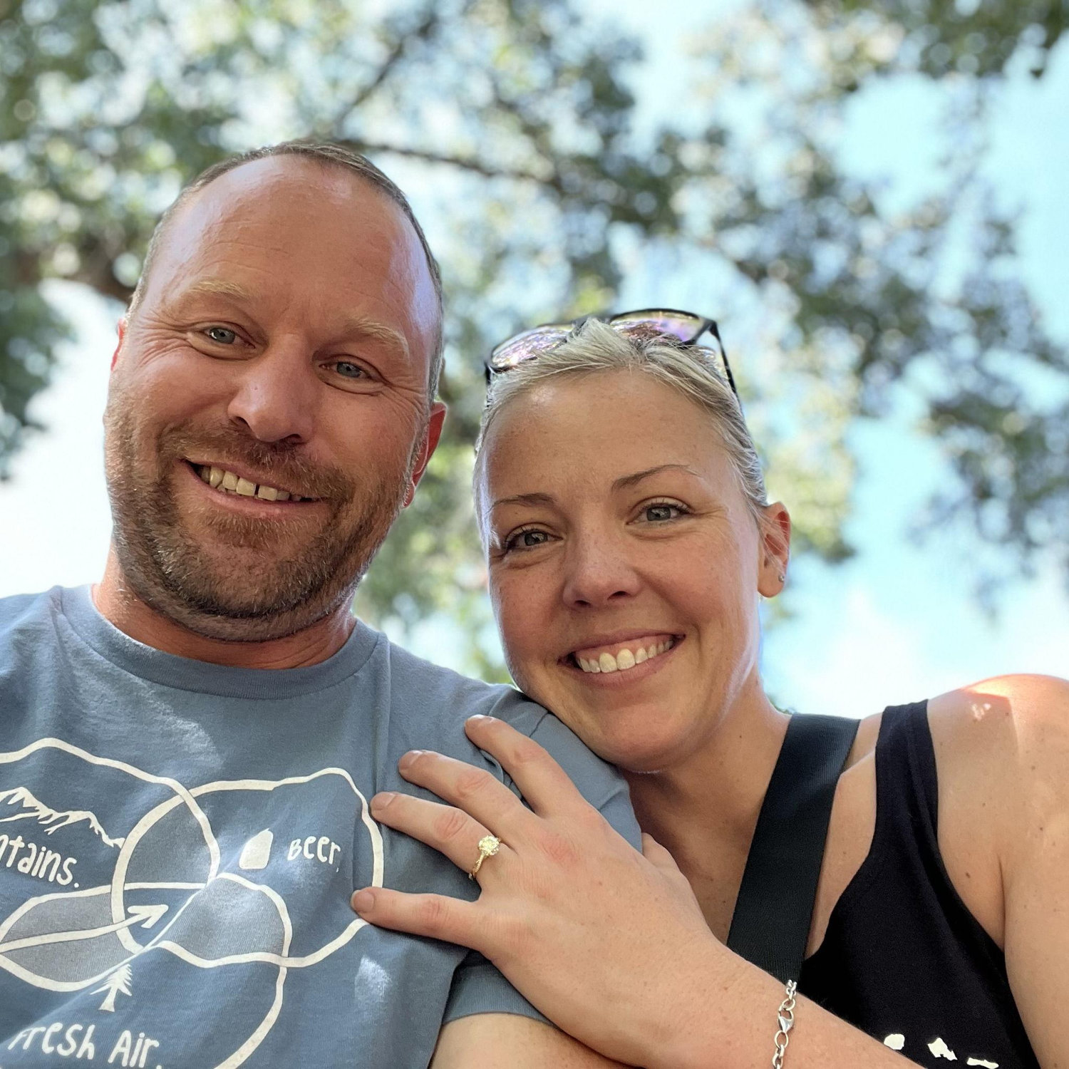 The journey officially starts — she said “I do.”