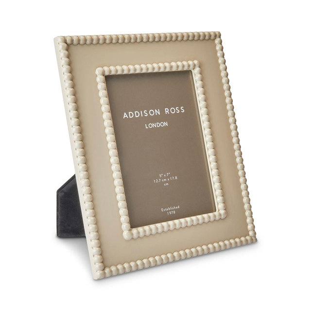 Addison Ross Cappuccino Bobbin Picture Frame, 5" x 7"