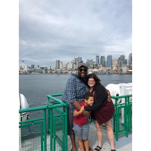 Family Trip to Seattle to visit Kwame's brother, Ahmad in August 2019.