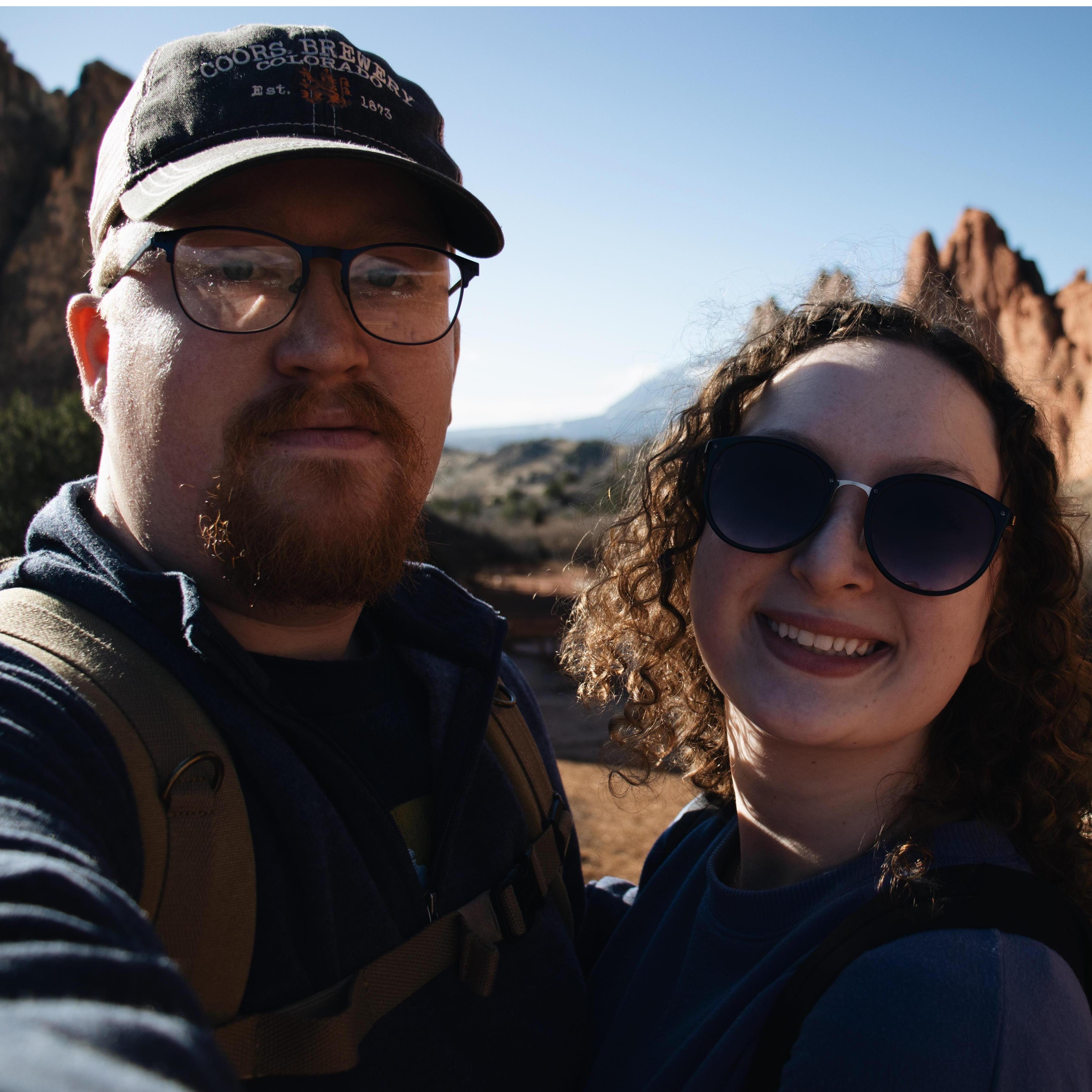 This is another photo from their Colorado trip.