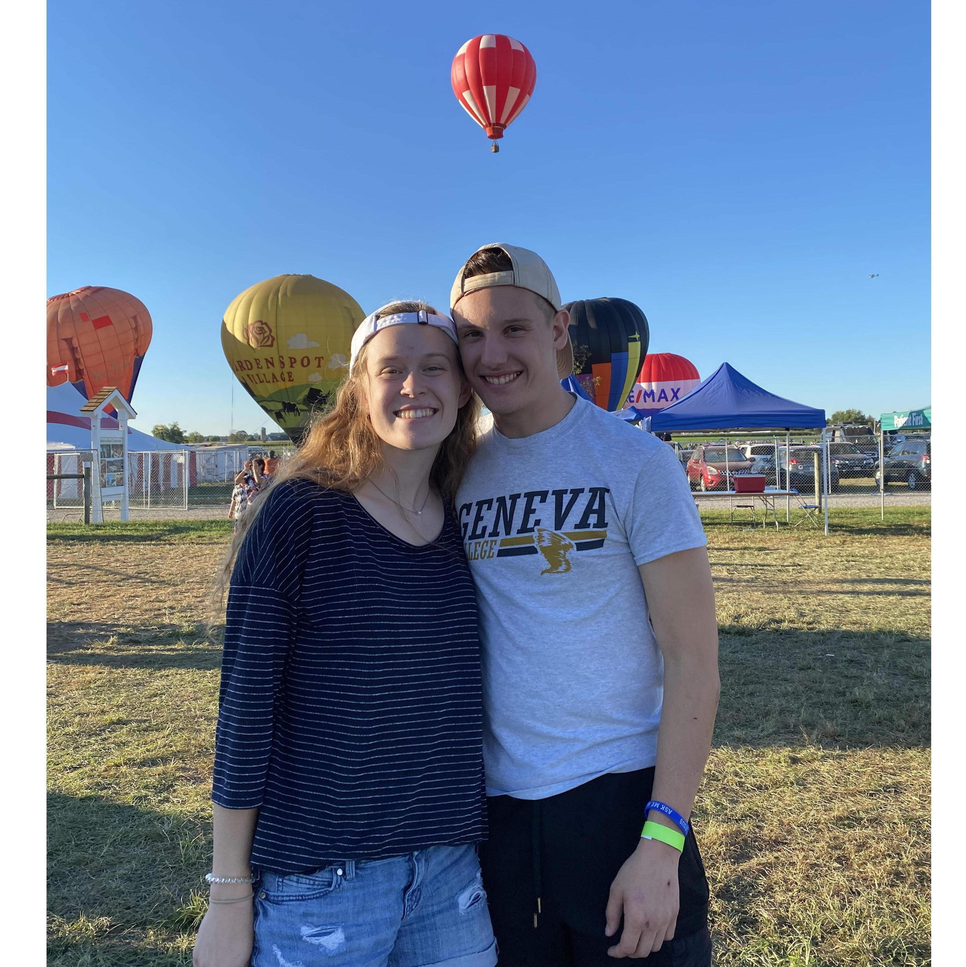 Hot air balloon festival!