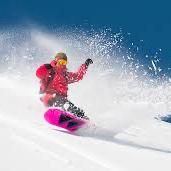 Makena learns to snowboard!