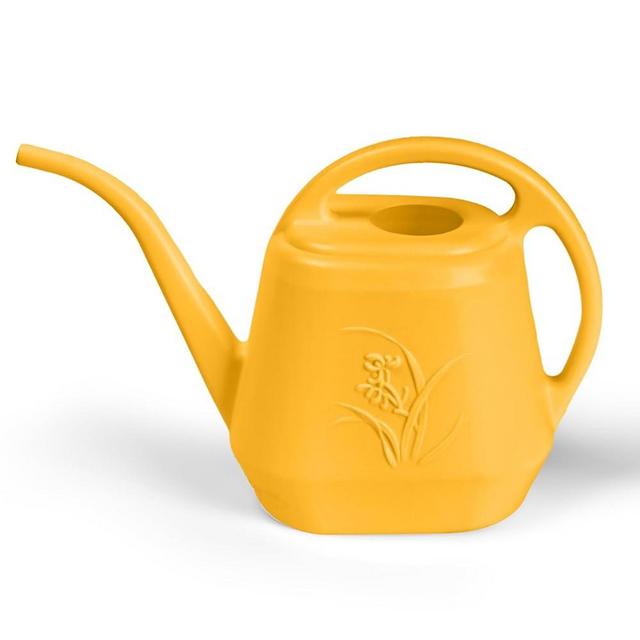 TTAOE GN Plastic Watering Can - for Indoor and Outdoor Plant - 1/2 Gallon - Orange