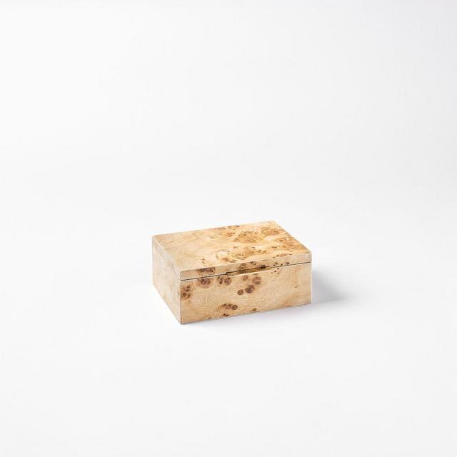 Burlwood Jewelry Box, Small