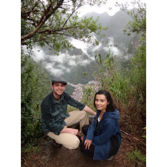 Aguas Calientes, Peru in May of 2014.