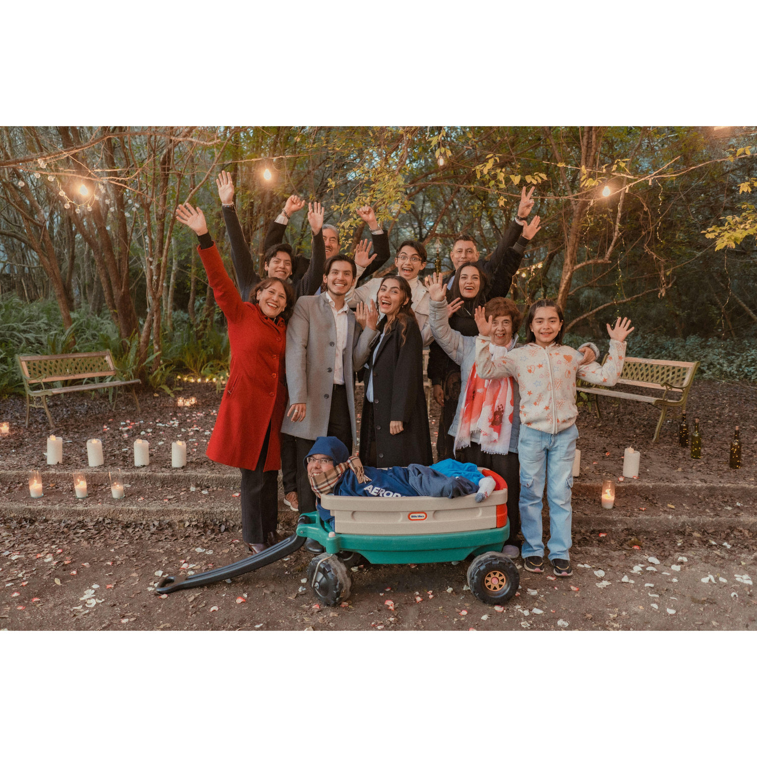 Nuestra familia despues de que Ella dijo "Si".