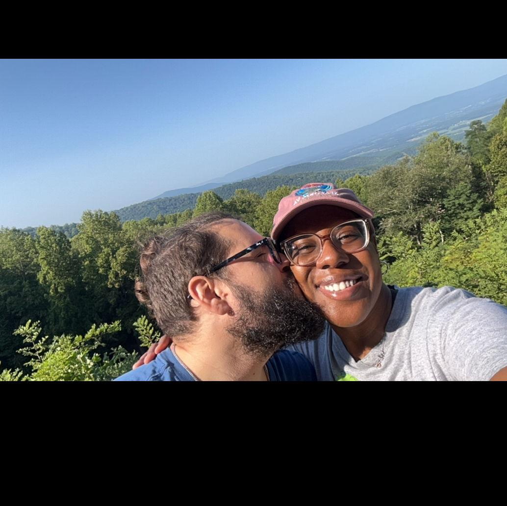 First hike as a duo: found a view, lost our sense of direction.