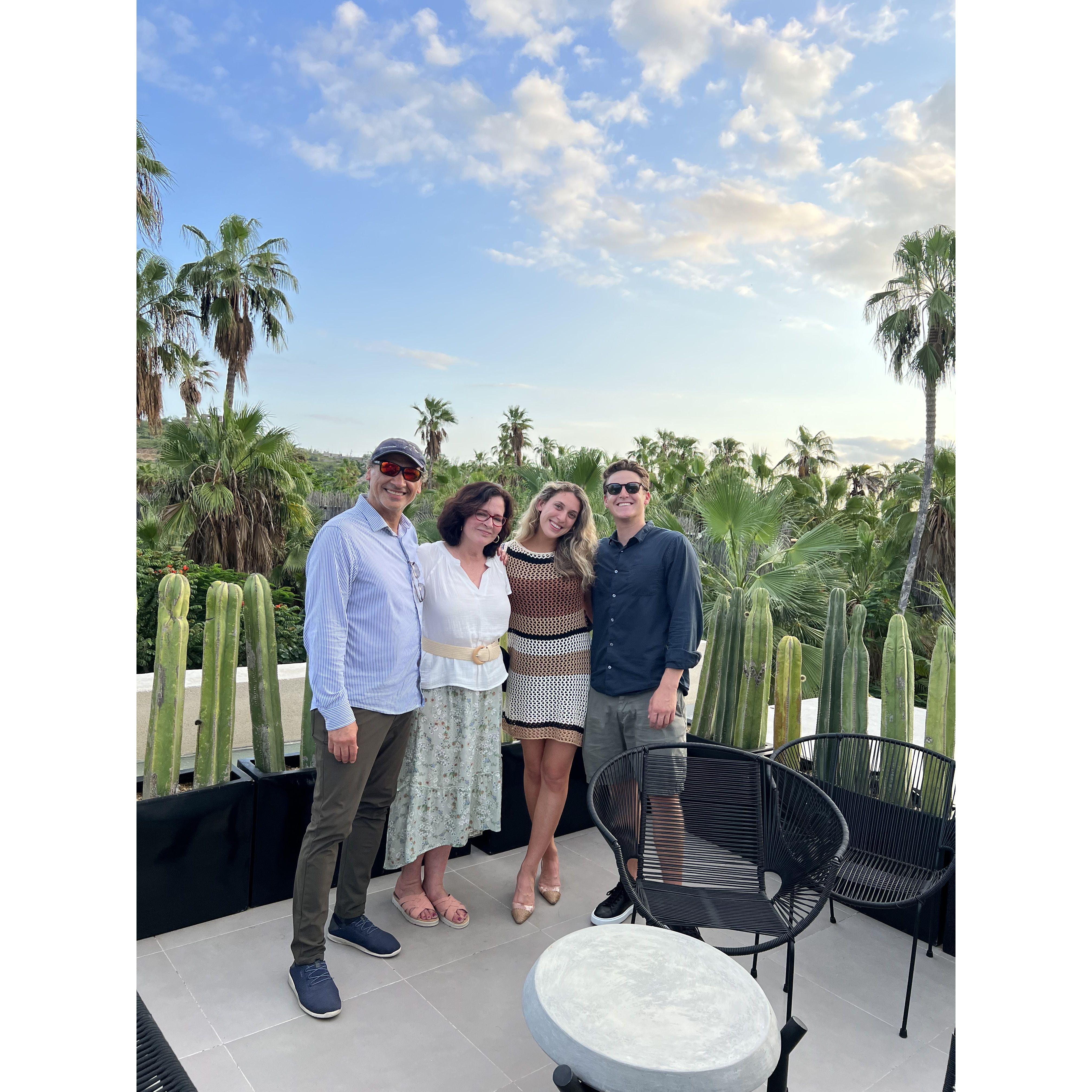 Wedding planning in Cabo.