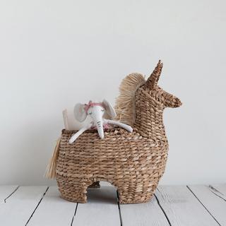 Handwoven Bankuan Llama-Shaped Basket