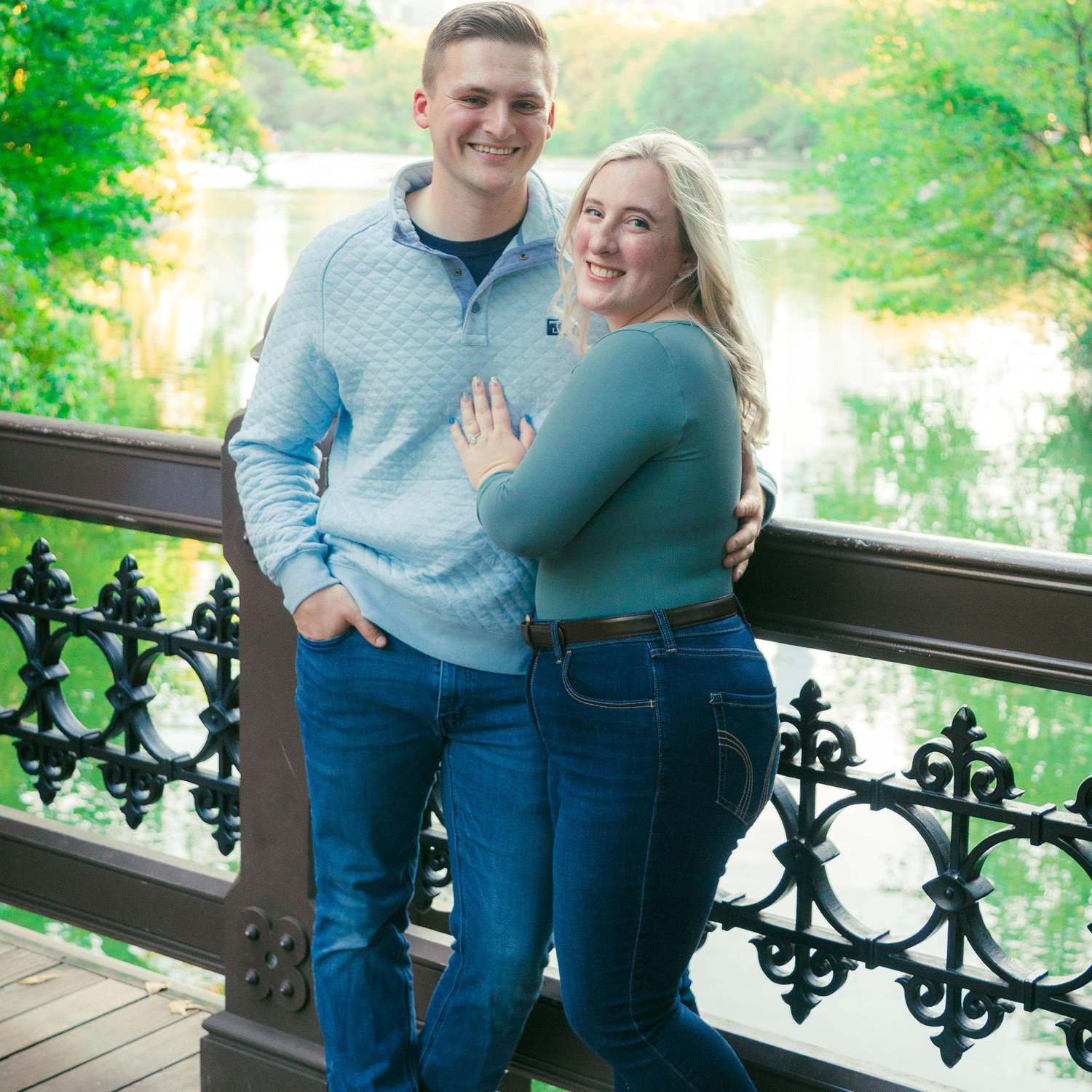 Proposal at Belvedere Castle in Central Park!