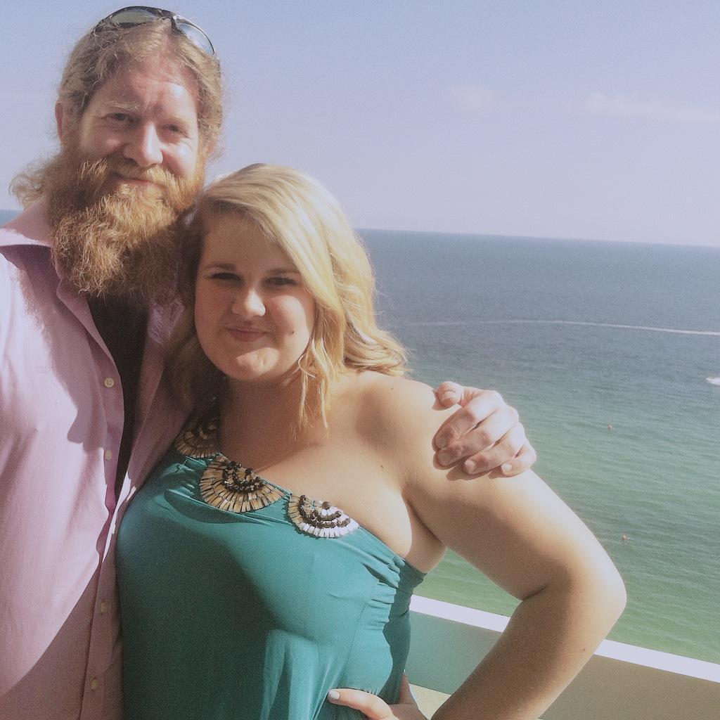 First family vacation together to the beach <3