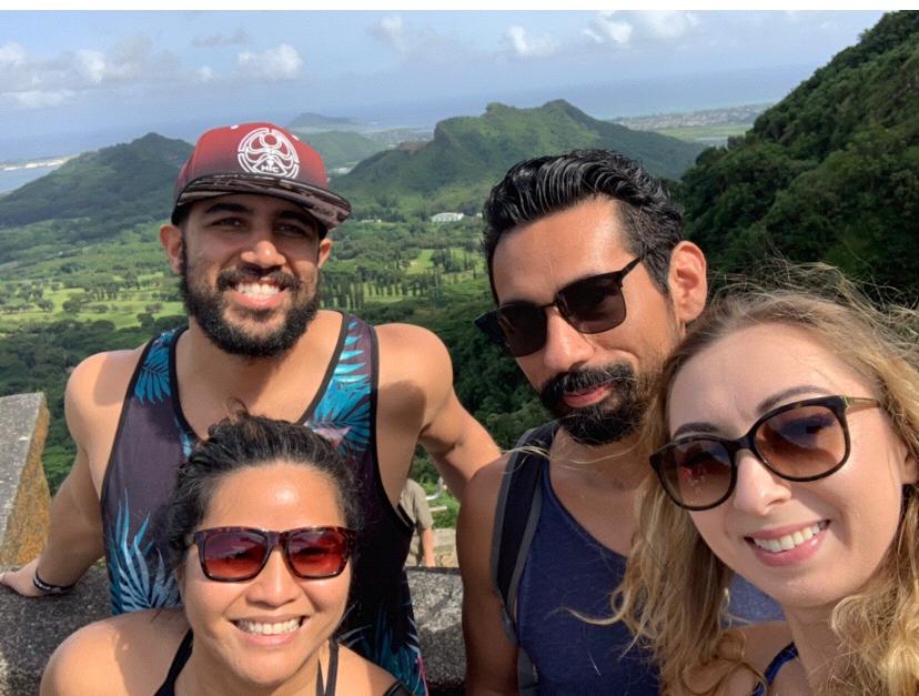 Visiting Hawaii with Lacey & Martin, November 2018