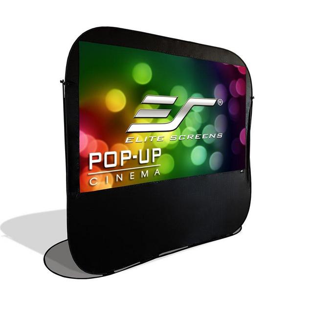GREAT GROUP GIFT- Elite Screens Pop-up Cinema 84-inch 16:9 Portable Outdoor Fast Folding Projector Screen Self Standing Ultra-Light Weight Movie Quick Collapsible Carrying Bag, US Based Company 2-Year Warranty -POP84H