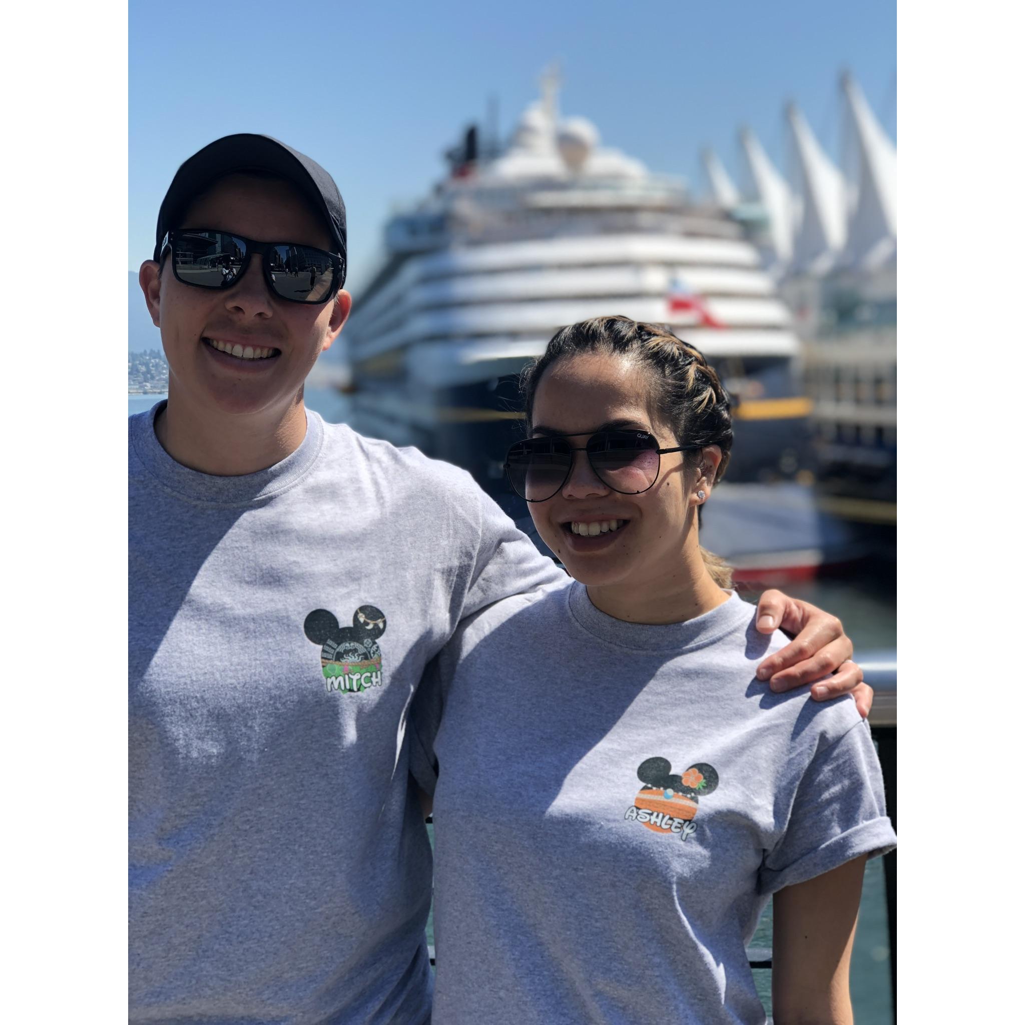 Disney Wonder Cruise, Vancouver Port 2018