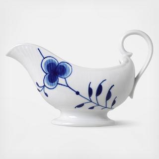 Blue Fluted Mega Sauce Jug