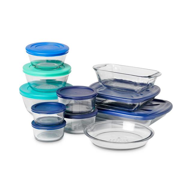 Anchor Hocking 20-Piece Bake, Store & Mix Set