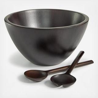 Hotel Collection - 3-Piece Wooden Salad Set