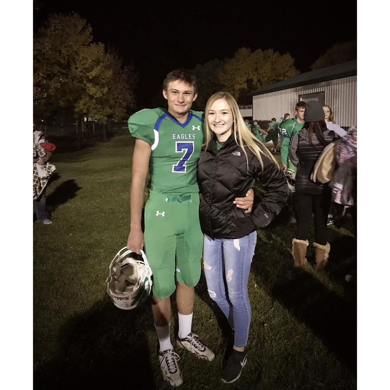 A little over a month of being together