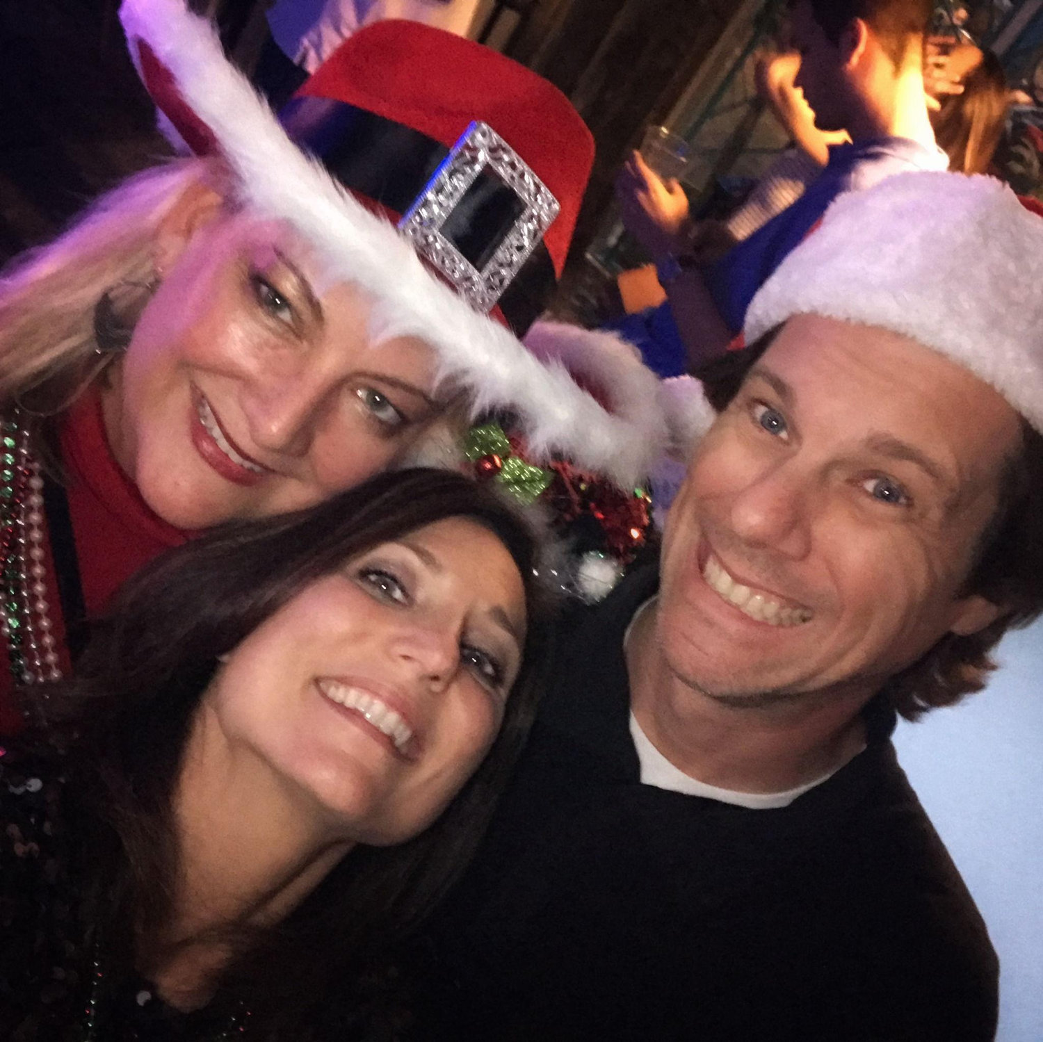 One of many annual Santa Hat Pub Crawls with Neever.