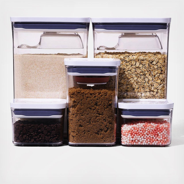 OXO, Good Grips 8-Piece Baking Essentials POP Container Set | Zola