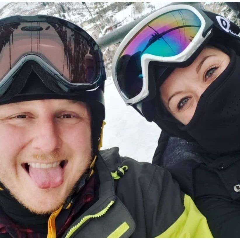 First time snow skiing together!