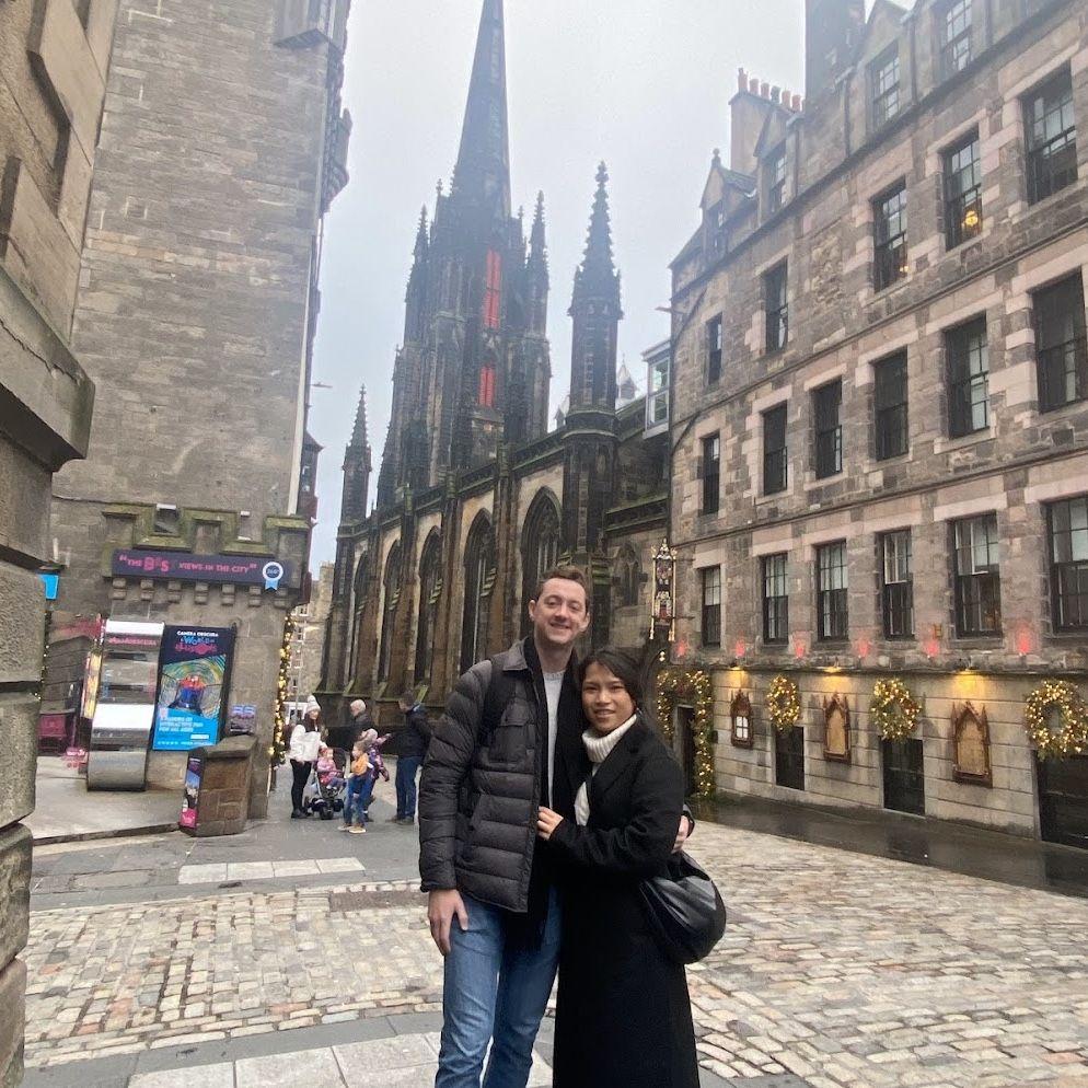 First Europe Trip - Edinburg, Scotland