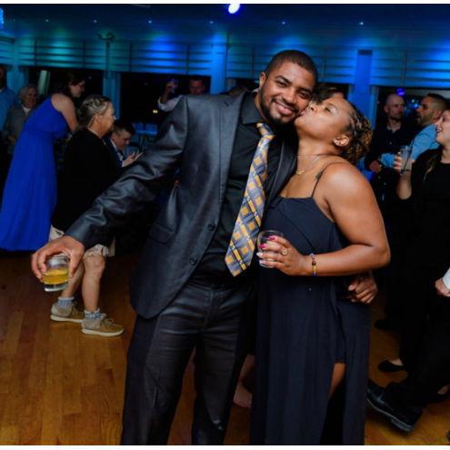 Our first wedding together... Shout out to Julia and Trevor!