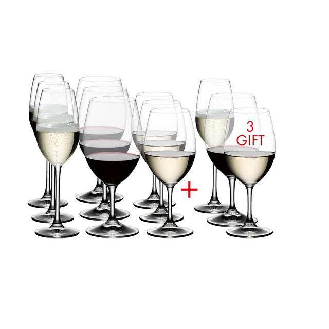 Riedel Ouverture 12 Piece White Wine/ Magnum/ Champagne Glass Set