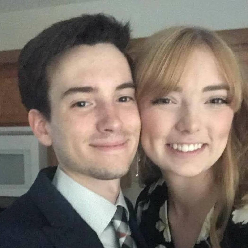 September 2019 - We started our senior year at Iowa State. This pic was before the career fair, on our way to scout full time jobs!