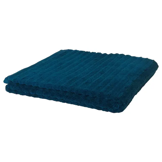 FLODALENBath towel, dark blue28x55 "