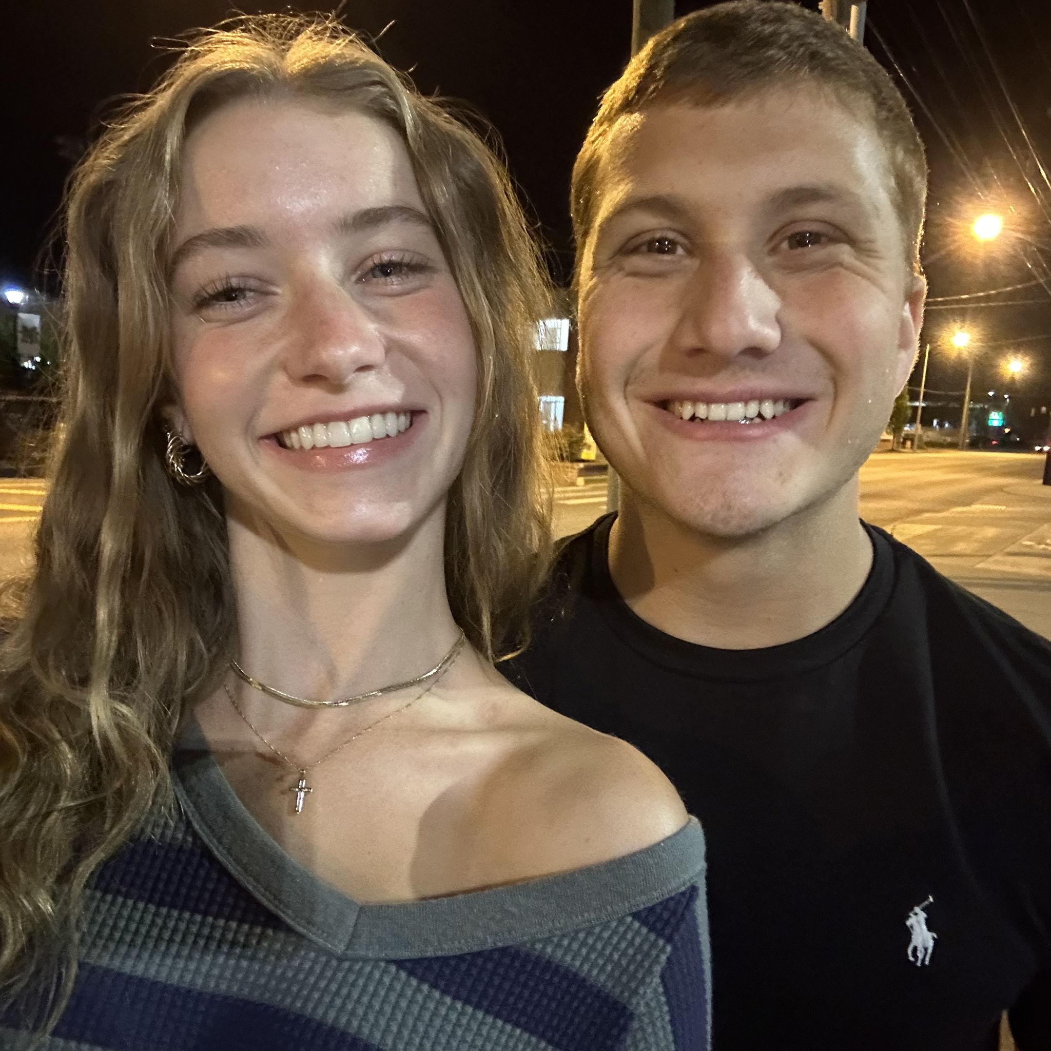 Our one year anniversary that started the Backyard Pizza tradition