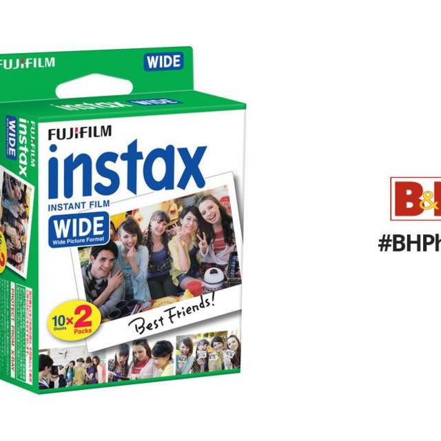 FUJIFILM INSTAX Wide Instant Film (20 Exposures)