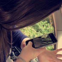 I caught a picture of someone admiring their ring.