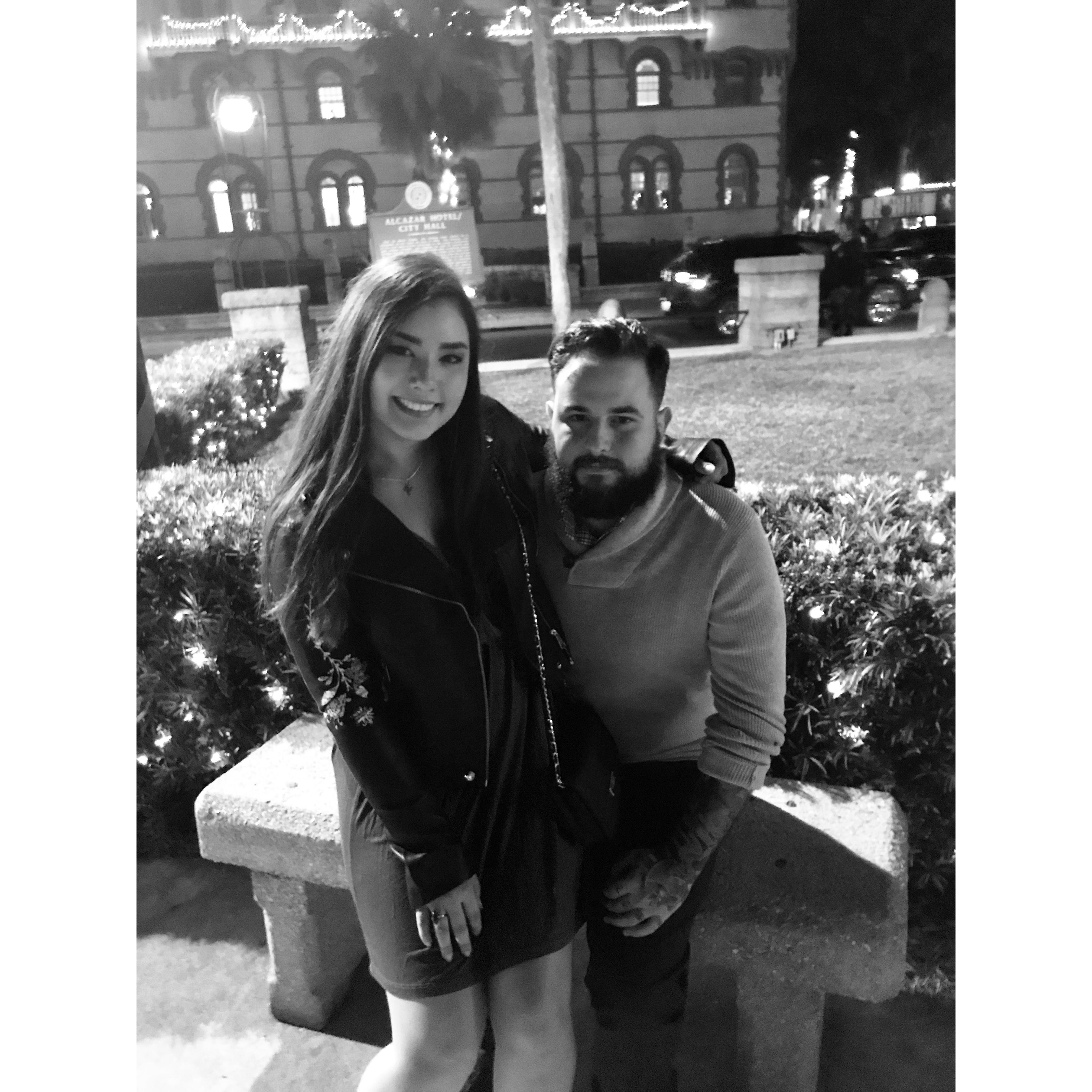 Melody's 22nd birth day in St. Augustine.