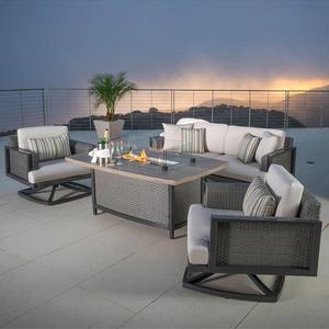 Vistano 4-piece Fire Chat Seating Set
