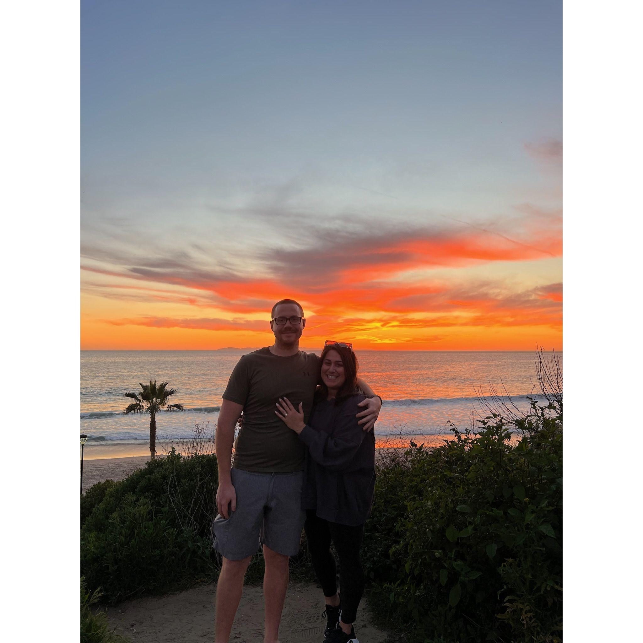 Our engagement at Salt Creek Beach - March 16, 2024