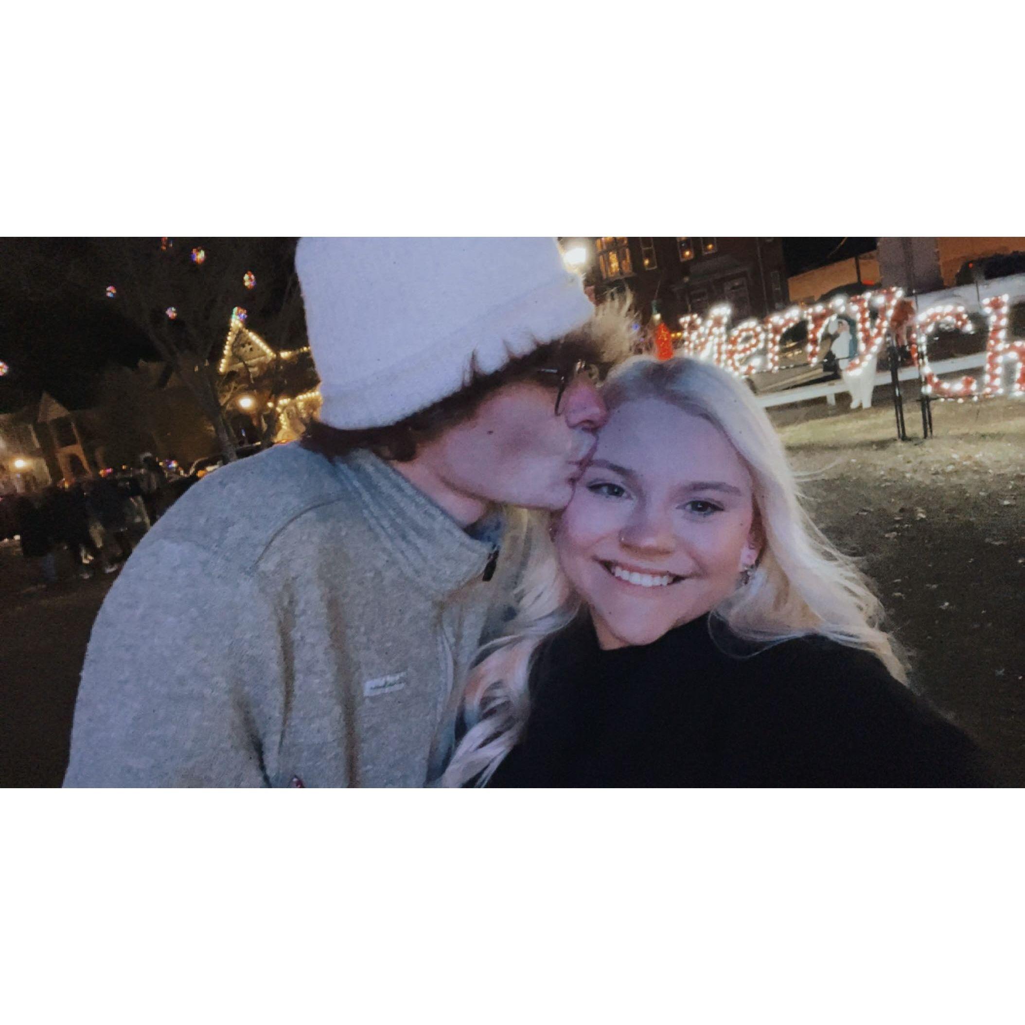 Christmas lights show