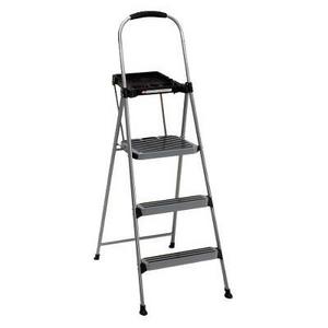 Cosco 3 Step All Steel Step Ladder with Tray