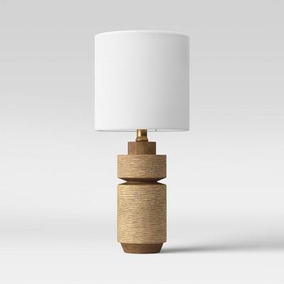 Textured Wood Simple Accent Lamp Natural - Project 62™