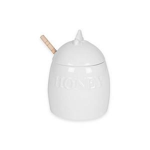 Everyday White®  by Fitz and Floyd® 2-Piece Honey Pot with Dipper